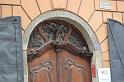 DSC_0097 Mooi bewerkte deur aan een oud huis in Passau